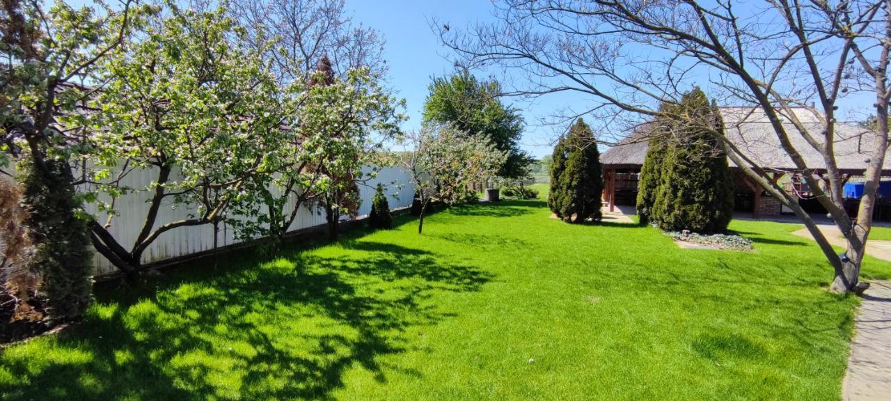 Village Garden Family Guest House Tiszakanyár Esterno foto